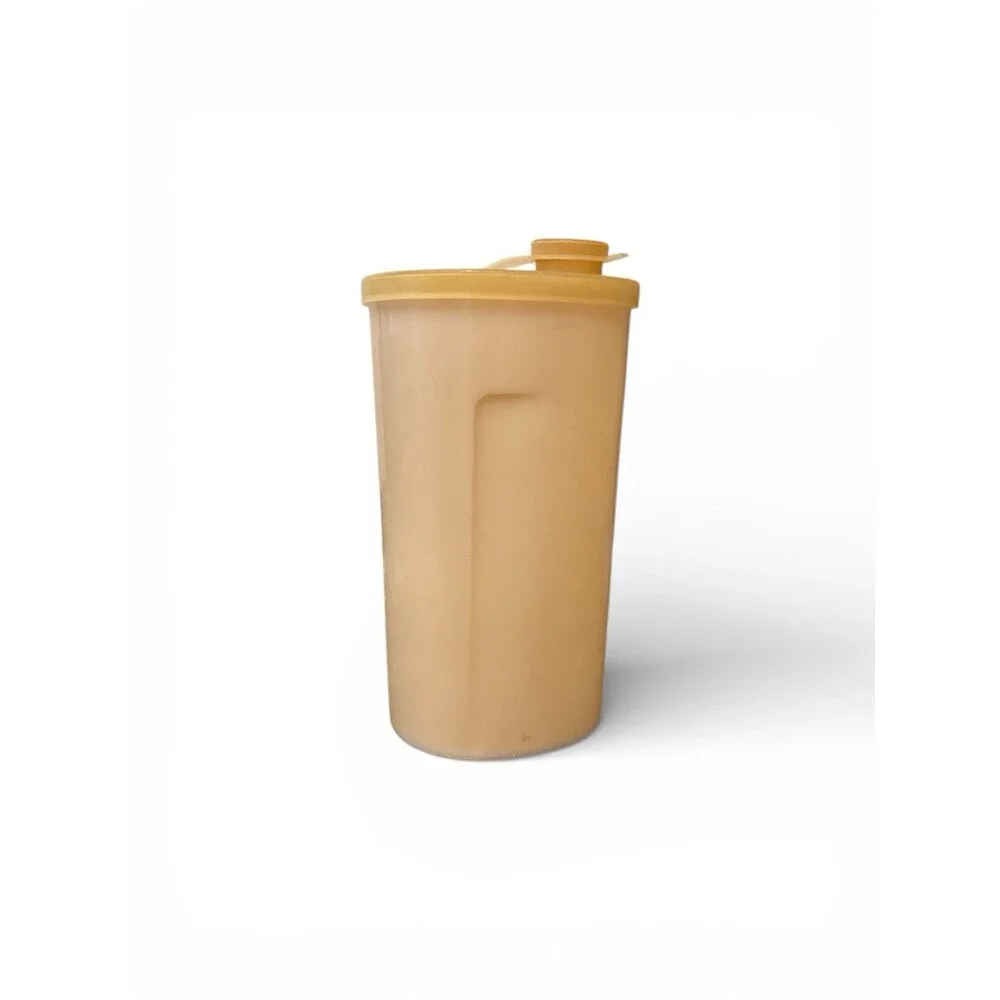 Vintage Tupperware 2 Piece Container with Pour Spout With the Tupper Seal Head
